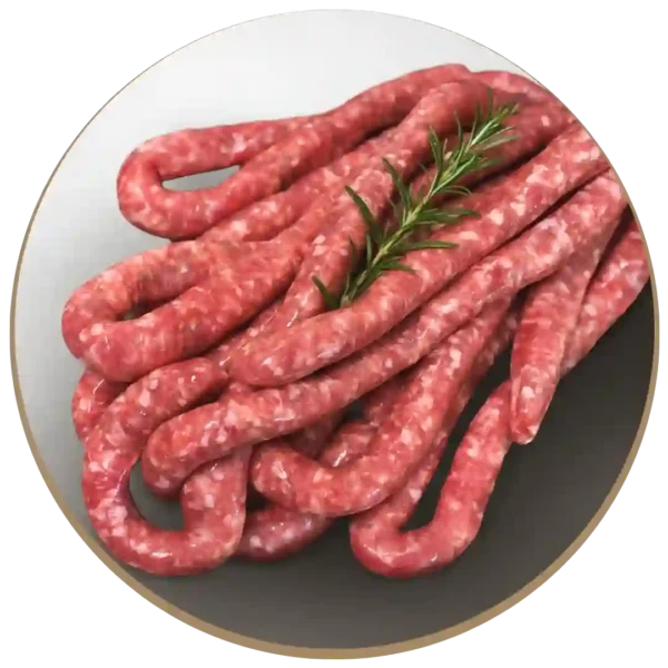 Salsiccia di suino con finocchio - Conf. famiglia (3 kg)