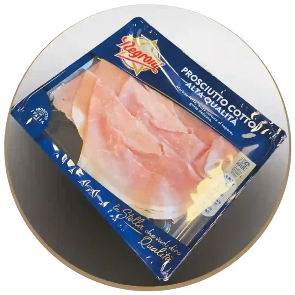 Prosciutto cotto Stella a fette, Negroni - busta 110 gr