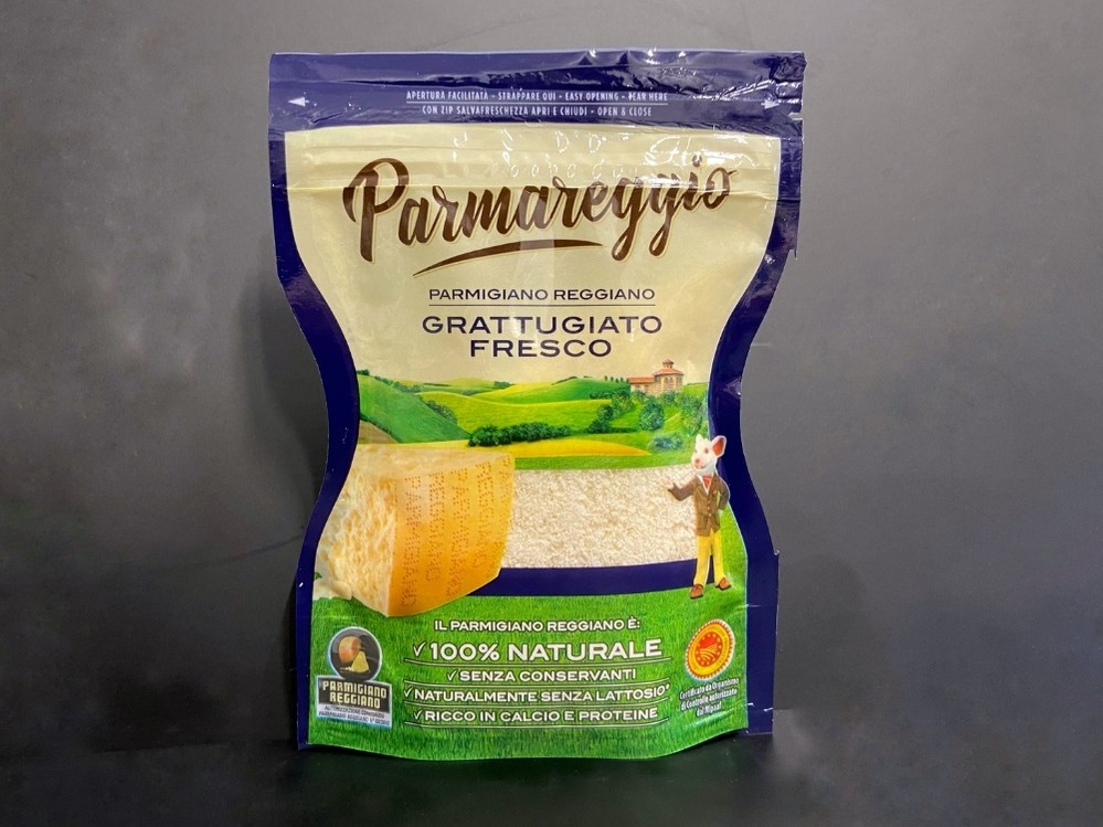 Parmigiano Reggiano grattugiato, Parmareggio - 60 gr – Centro