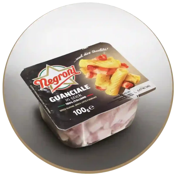 Guanciale in stick, Negroni - gr. 100