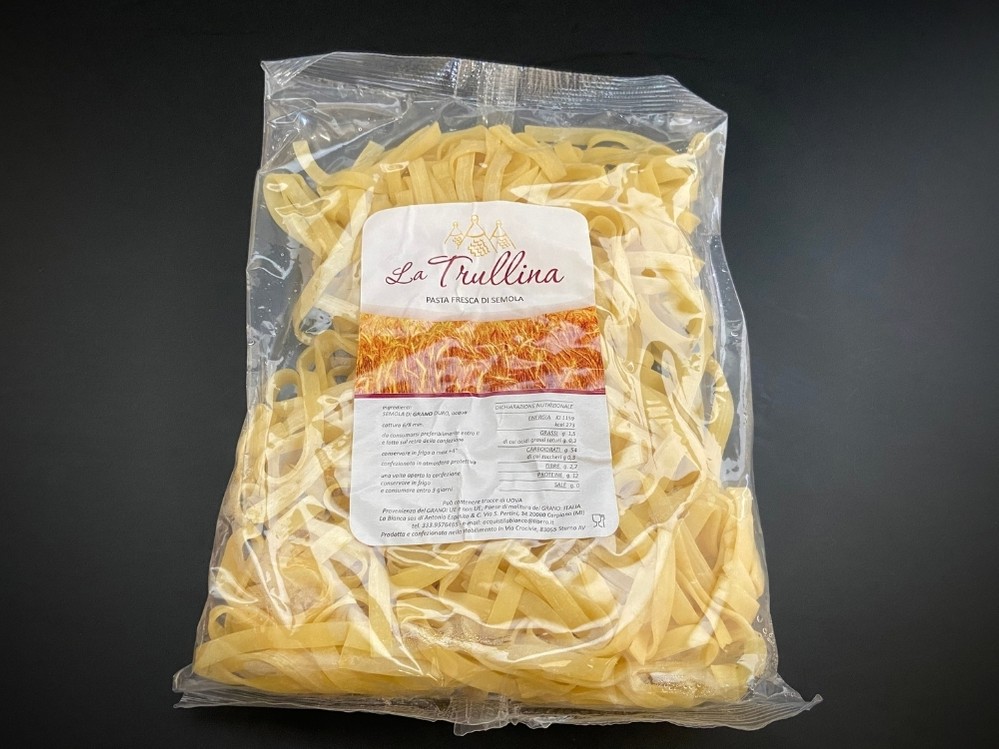 Pasta fresca: fettuccine, La Trullina - 500 gr – Centro Carni