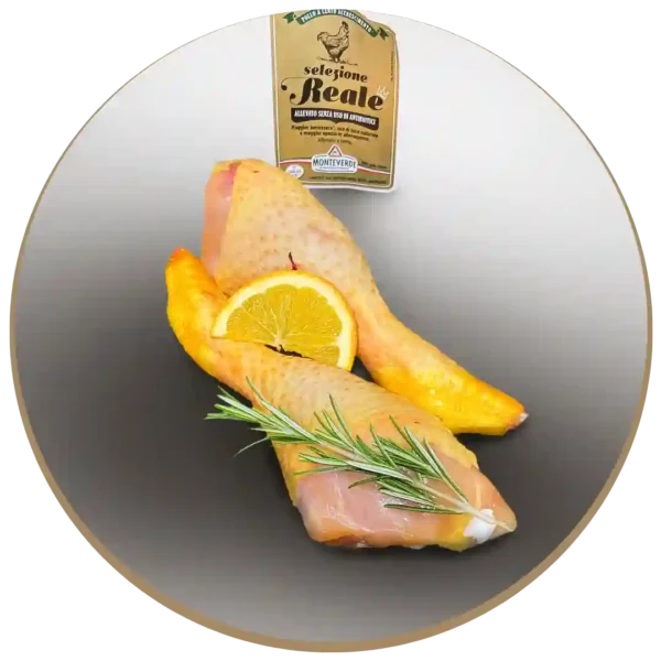 Fusi di pollo "Selezione Reale" - 400 gr (2 x 200 gr cad circa)