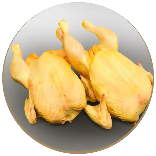 Pollo pulito nazionale intero