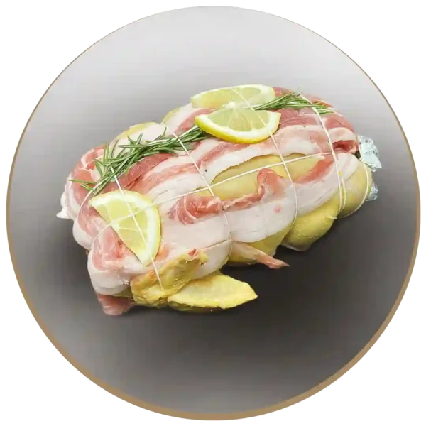 Cappone disossato ripieno