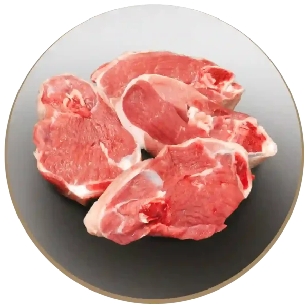 Coscia di agnello adulto porzionata