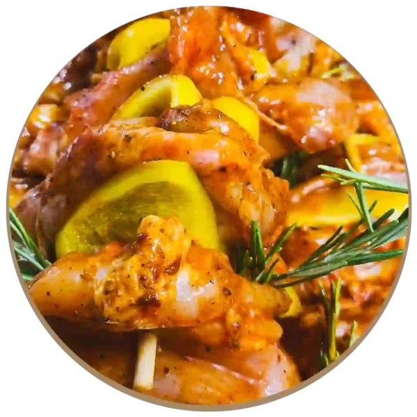 Spiedone di pollo fantasia